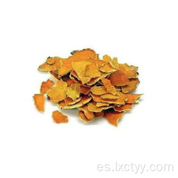 té de cáscara de naranja seca